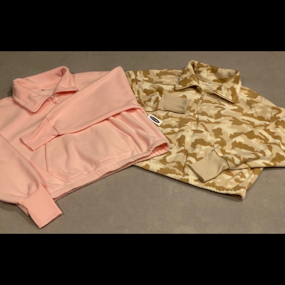 Woman’s brand new fleece sweaters from Old Navy